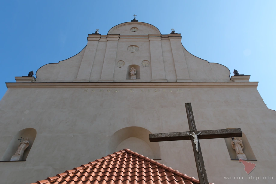 Barczewo- kościół franciszkański pw. św. Andrzeja Apostoła