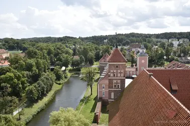 Lidzbark Warmiński- widok z wieży zamkowej