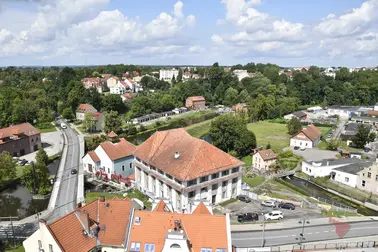 Lidzbark Warmiński- widok z wieży zamkowej