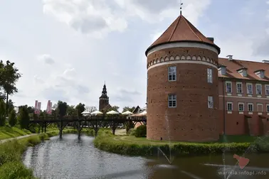 Lidzbark Warmiński- baszta i katedra